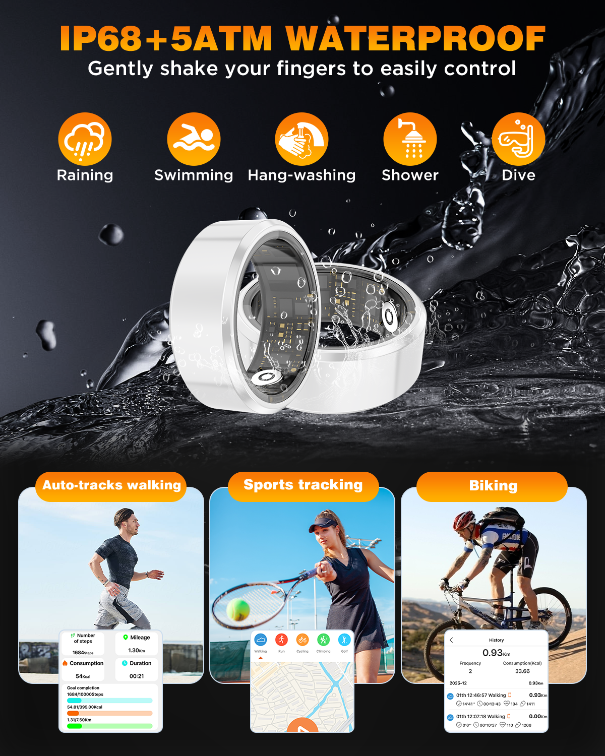 Casatelier Ceramic Smart Ring SR01