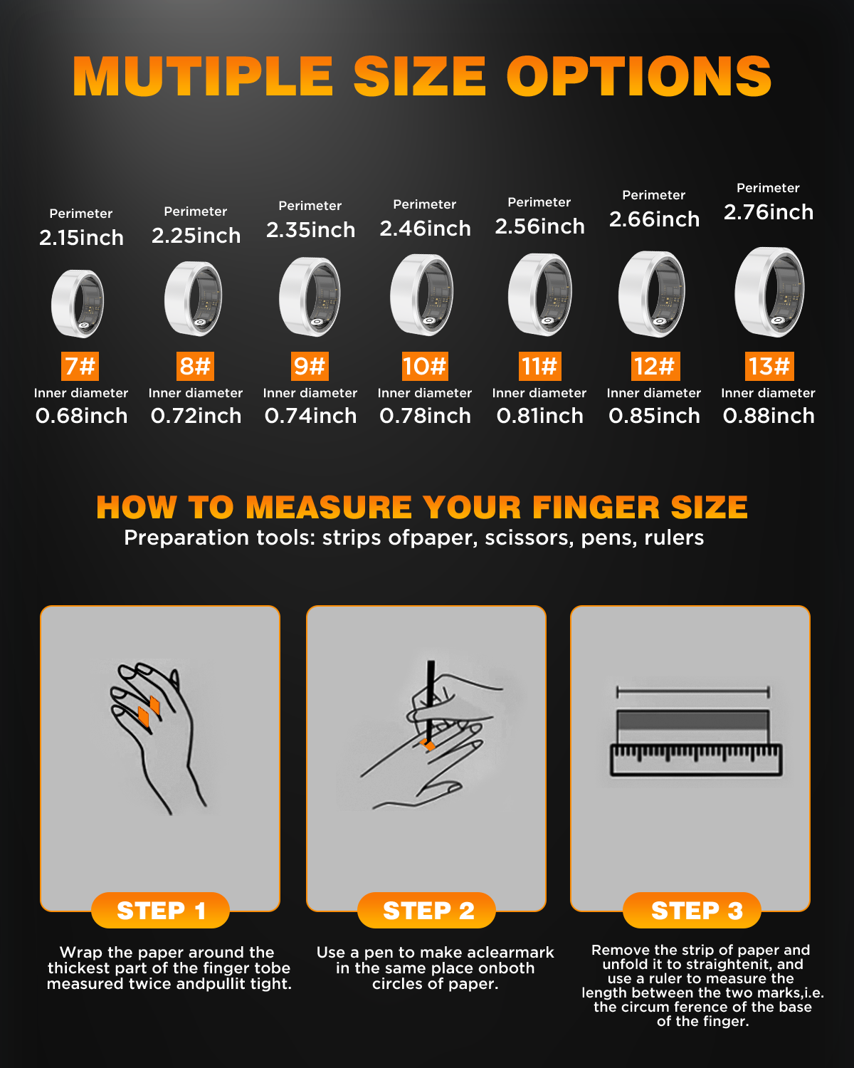 Casatelier Ceramic Smart Ring SR01