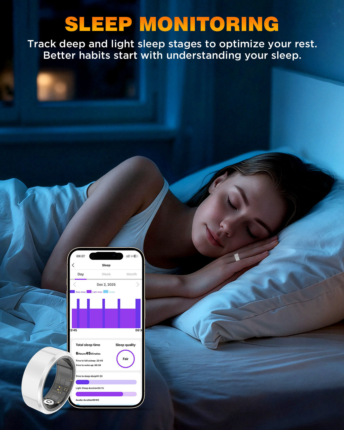 Casatelier Ceramic Smart Ring SR01